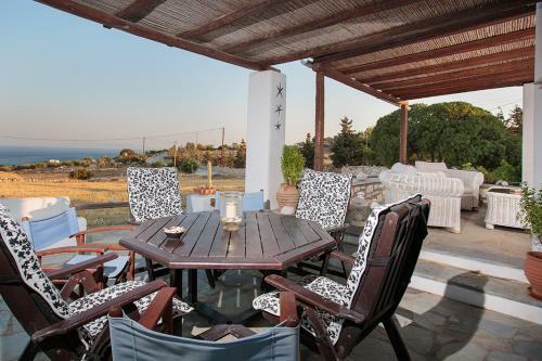 White And Blue Villa