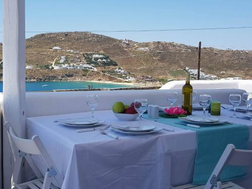 Amazing 4 Bdr Villa - Panoramic Sea View In Mykonos