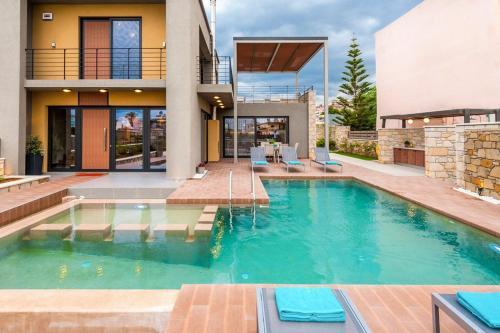 Kolimbari Villa Sleeps 6 Pool Air Con Wifi
