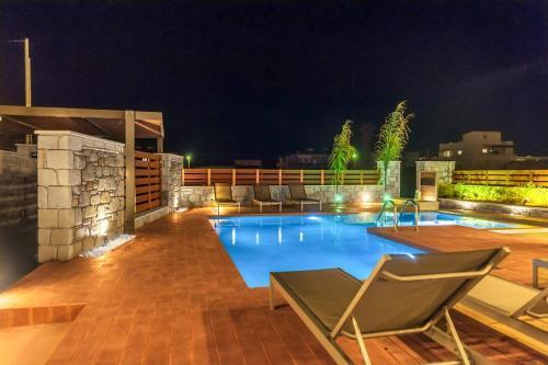 Kolimbari Villa Sleeps 6 Pool Air Con Wifi