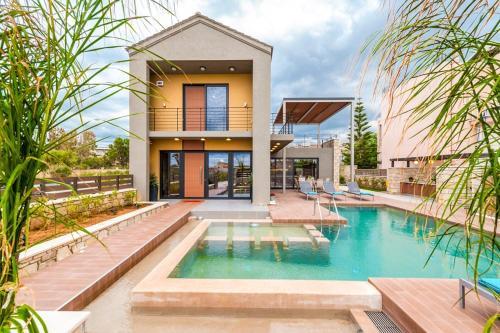 Kolimbari Villa Sleeps 6 Pool Air Con Wifi