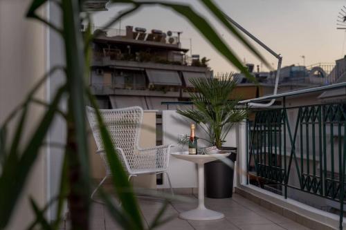 Apartamento Penthouse With Acropolis View 11ppl, 140m�