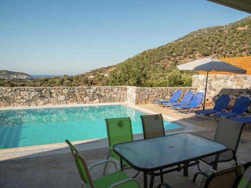 Typical Greek Villa In Crete With Private Pool