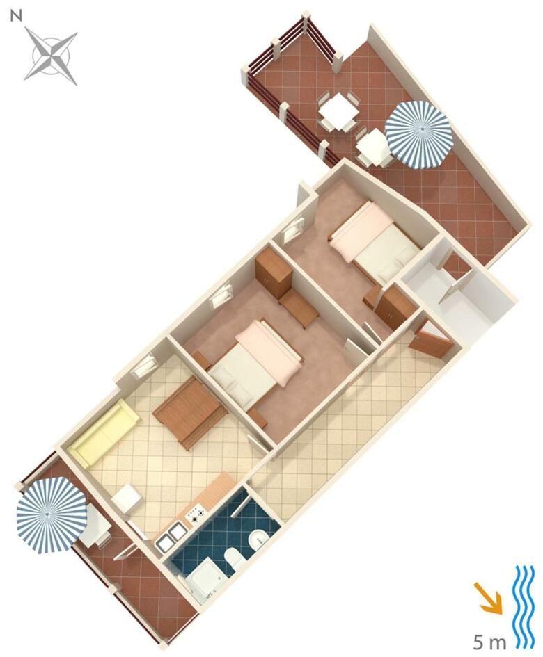 Seaside Apartments With A Swimming Pool Zavalatica (korcula) - 183