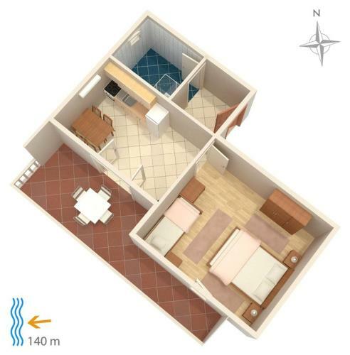 Apartments With A Parking Space Metajna (pag) - 4116