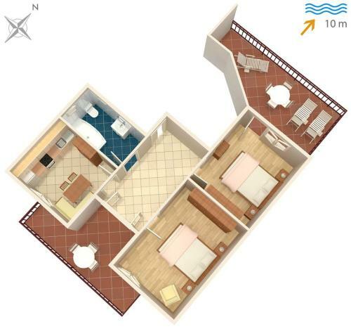 Apartment Arbanija 5220b