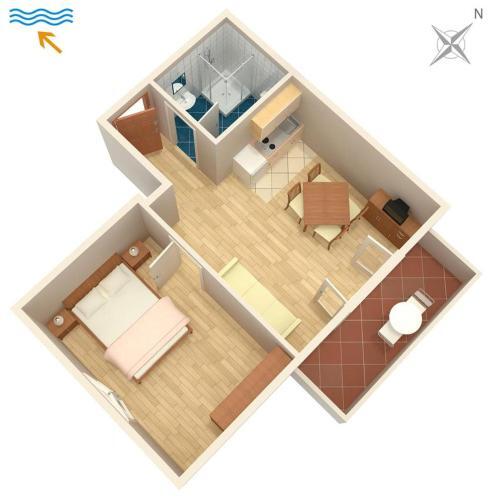 Apartment Umag 2548a