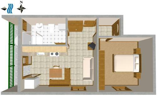 Apartment Vis 2412a