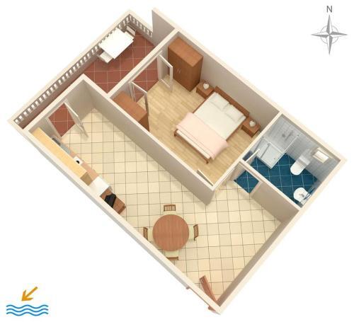 Apartment Vrsi - Mulo 6155c