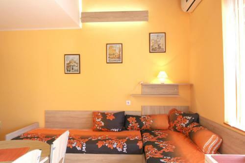 Studio Apartment Orange & Sunny