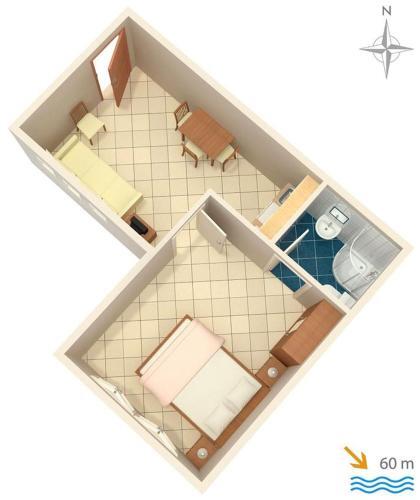Apartment Slano 8608a