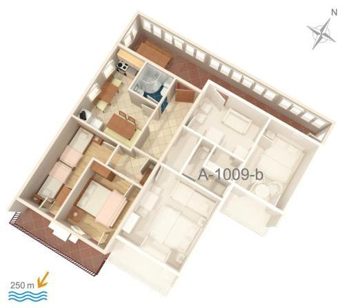Apartment Pisak 1009a