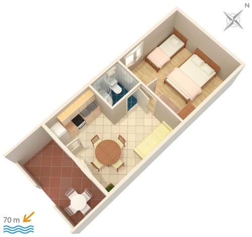 Apartment Pisak 2750b