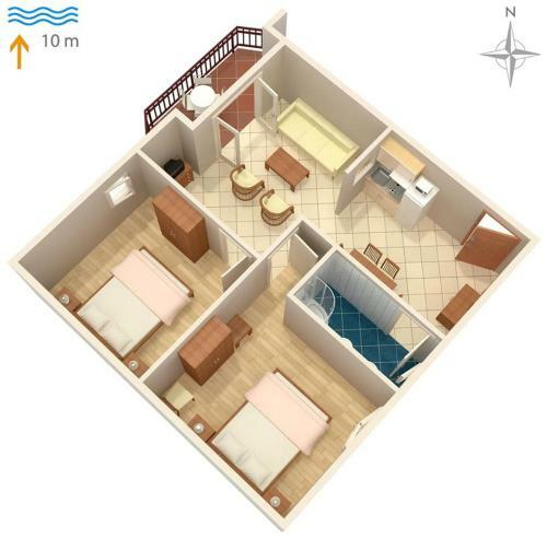 Apartments By The Sea Kraj (pasman) - 3460