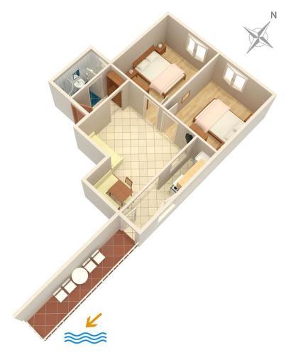 Apartments With A Parking Space Orebic (peljesac) - 4554
