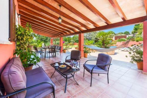 Es Barcares Villa Sleeps 8 Pool Air Con Wifi