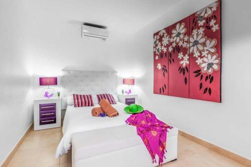 Playa Blanca Villa Sleeps 6 Pool Air Con Wifi