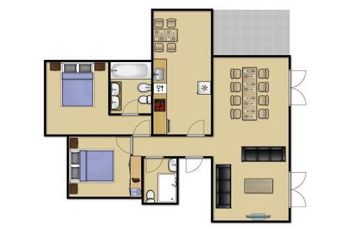 Playa Blanca Villa Sleeps 8 Pool Air Con Wifi