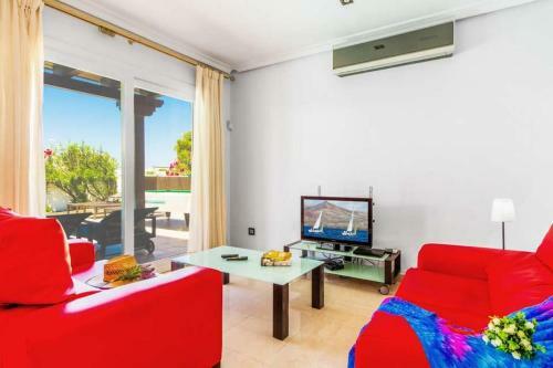 Playa Blanca Villa Sleeps 8 Pool Air Con Wifi