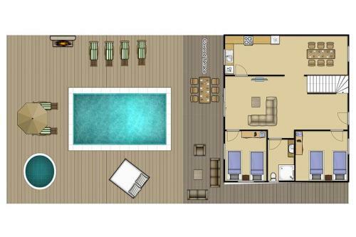 Playa Blanca Villa Sleeps 6 Pool Air Con Wifi
