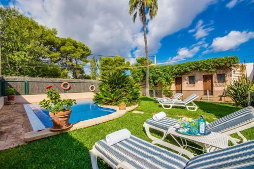 Port De Pollenca Villa Sleeps 10 Pool Air Con Wifi