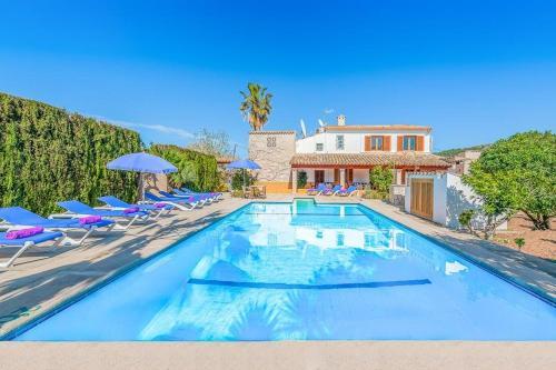 Port De Pollenca Villa Sleeps 12 Pool Air Con Wifi