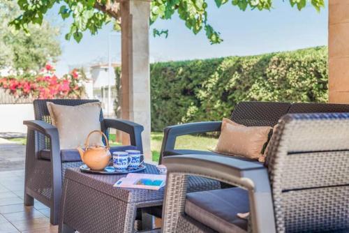 Port De Pollenca Villa Sleeps 8 Pool Air Con Wifi
