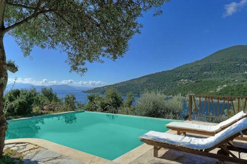 Syvota Villa Sleeps 6 Pool Air Con Wifi