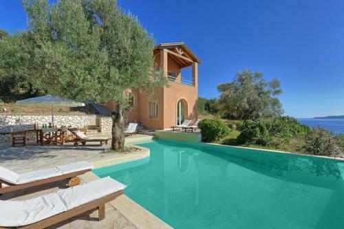 Syvota Villa Sleeps 6 Pool Air Con Wifi
