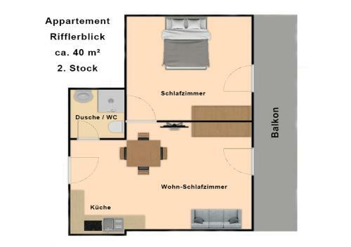 Apartamento Appartement Pension St. Sebastian