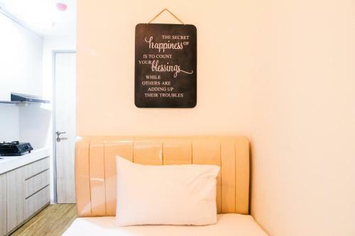 Homey Studio Room Akasa Apartment By Travelio