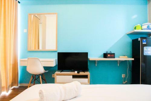 Homey Studio Room Akasa Apartment By Travelio