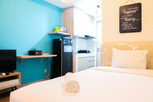 Homey Studio Room Akasa Apartment By Travelio
