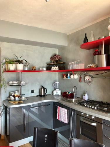 Apartamento Appartamento Red & Grey
