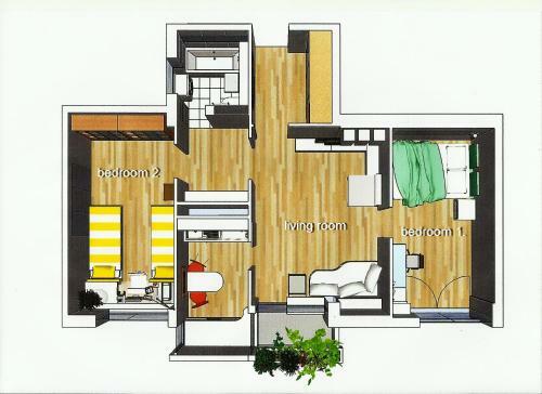 Apartment Spacious Liman