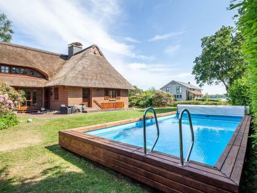 Cozy Mansion In Klein Barkau With Private Pool And Sauna