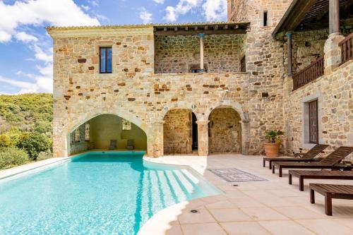 Agroturismo Banne Chateau Sleeps 20 Pool Wifi