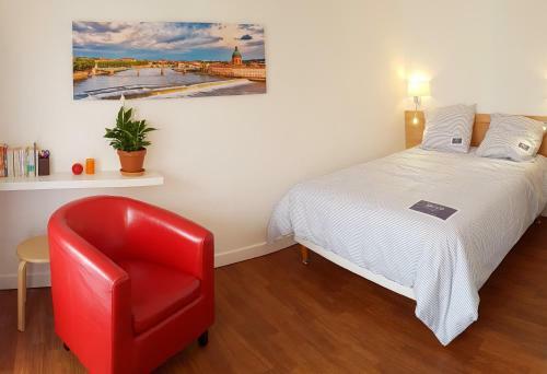 Apartamento Bed In Blagnac - Toulouse A�roport