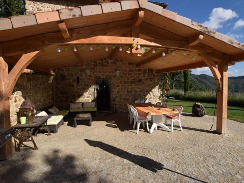 Quaint Holiday Home In Burzet With Swimming Pool