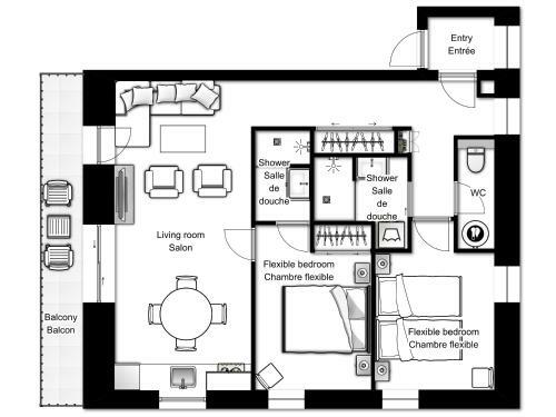 Apartamento R�sidence Les Chamois