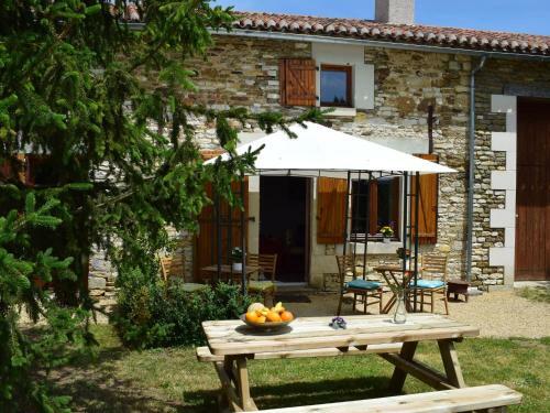 Spacious Cottage In Saint-jean-de-sauves With Terrace