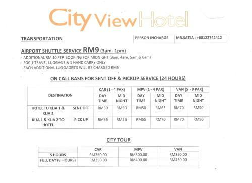 City View Hotel At Klia & Klia2