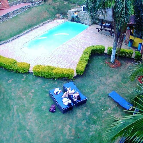 Casa Amarela Em Mairipor� Com Piscina Aquecida