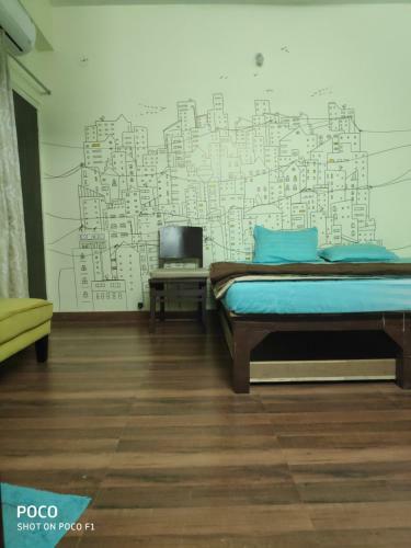 Apartamento Blue Door
