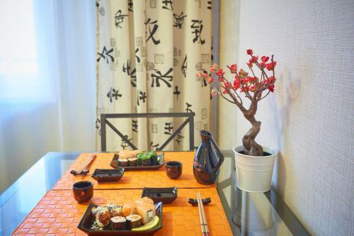Apartamento 7 Dney Na Lebedeva 40 "japan"