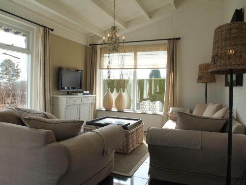 Modern Holiday Home In Langweer With Garden