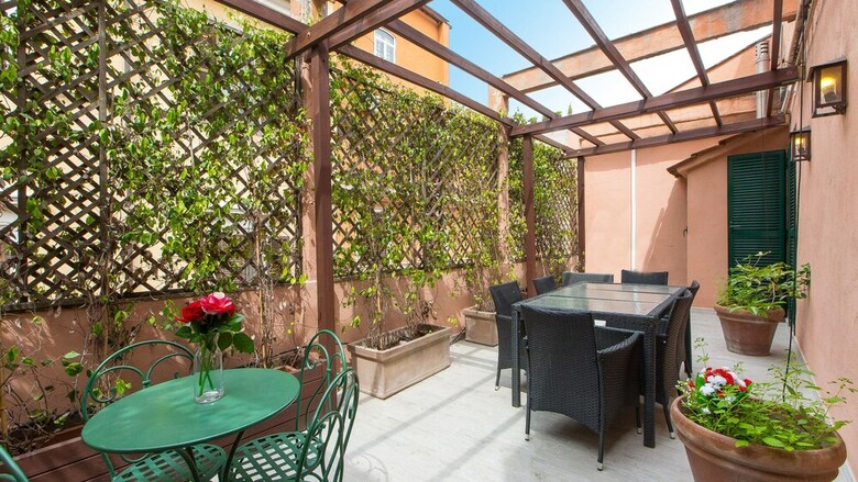 Apartamento Rental In Rome Augustus Terrace Deluxe