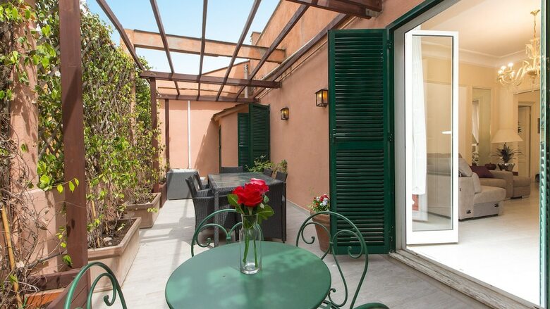 Apartamento Rental In Rome Augustus Terrace Deluxe