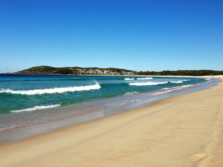Seafaring At Fingal Bay