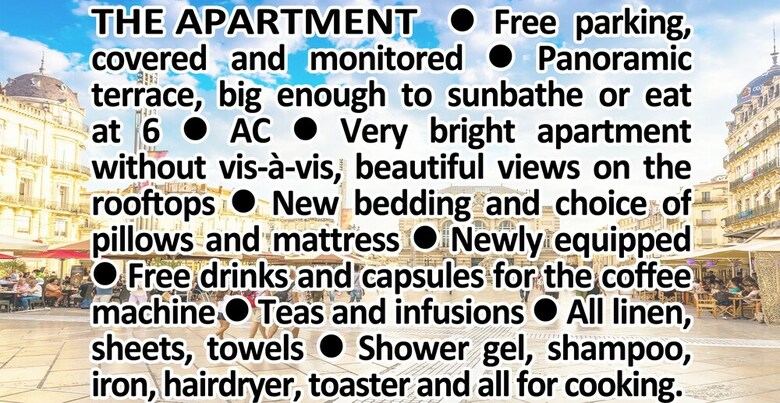 Apartamento Central Parking-offert Terrasse-panoramique Clim Studio